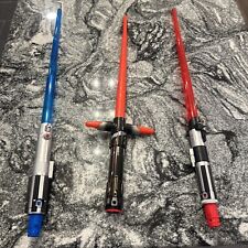 Star Wars The Force Awakens 2015 Hasbro Light Saber Kylo Ren +Red &Blue Set Of 3 picture