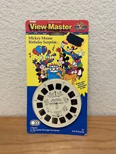 NEW Tyco View Master 3-D Disney’s Mickey Mouse Birthday Party (3 Movie Reels) VG picture