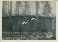 Photo Pk WK1 'Lausoleum' Scharastellung Lager Naumburg Soldiers 1915/16 A1.73 picture