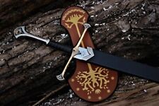 ANDURIL Sword, Custom Engraved Sword, LOTR Sword, Lord of the Rings King + Stand picture