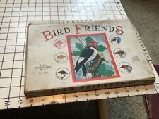 original 1929 -- BIRD FRIENDS - child improvement play #420 - 5 complete boards picture