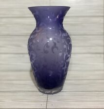 Frosted Lavender Vase 2005 Collection By Michael Weems picture