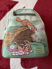 Loungefly Disney Backpack The Fox And The Hound Forest Fun Mini Bag picture