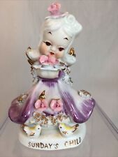 Lefton China Lefton Exclusive Hand Painted Sundays Child picture