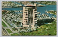 Postcard Aerial View Fort Lauderdale Florida 1970 picture