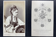 Downey, Newcastle on Tyne, Vintage CDV Albumen Print Woman's Portrait picture