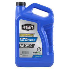 Super Tech Advanced Full Synthetic Motor Oil SAE 0W-20, 5 Quarts picture