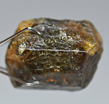 20 Crt Top Quality Terminated Rare Yellow Dravite Crystal From Afghanistan picture