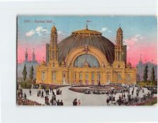 Postcard Festival Hall Panama Pacific International Exposition California USA picture