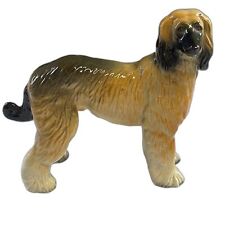 Vintage Afghan Hound Dog Figurine - Beautifully Detailed Ceramic Collectible picture