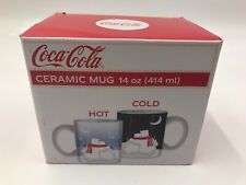 Coca-Cola Ceramic 14oz Boxed Winter Polar Bear Coffee Mug CC01B33027 picture