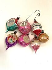 Vintage Glass Ornament Lot of 7 ~ Small picture