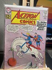 Action Comics 293 Comet Origin Silver Age DC 1962 Superman Supergirl comic book picture