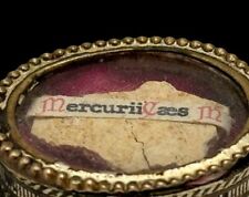 Theca-reliquary w Relics of St. Mercurius of Cappadocia, Great martyr + C. O. A. picture