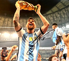 LIONEL MESSI (Argentina Soccer) Signed 8x10