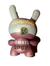 Andy Warhol X Kid Robot 20” Rare Masters Campbells Tomato Soup 20” Dunny picture