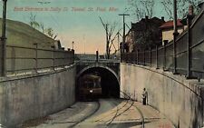 Postcard East Entrance Selby St Tunnel St Paul Minnesota Ramsey County picture