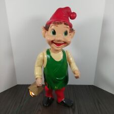 Vintage 1950s / 1960s Union Products 22” Elf Lantern blow mold Christmas RARE picture