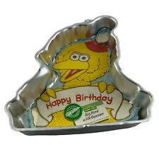 Sesame Street Big Bird Happy Birthday 12 Inch Wilton Cake Pan with Insert picture