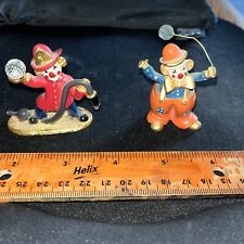Spoontiques pewter clowns Fire Person / Circus Clown Swarovski Crystal picture