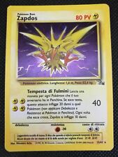 Zapdos - Fossil 15/62 - Italian - HOLO - Excellent picture