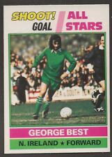 TOPPS-FOOTBALL (RED BACK 1977)-#243- FULHAM - GEORGE BEST picture