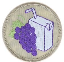 BSA Licensed Grape Juice Patrol Badge Scouting 2 inch patch AVABSA F4D20X picture