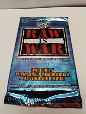 Vintage 2001 Fleer WWF Raw Is War Pack New Sealed WWE See Pics 6 Cards Per Pack picture