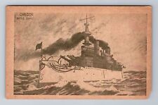 OR-Oregon, Battle Ship, Transportation, Antique, Vintage Souvenir Postcard picture