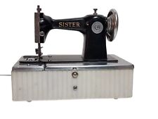 Occupied Japan MIOJ SISTER Sewing Machine Table Lighter & Cigarette Box JGBx26 picture