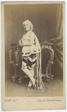 CDV circa 1865. Clara Lemonnier, actress, by Vauvry & Cie in Paris. Actress. picture