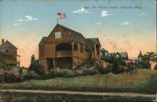 1911 Nonquitt,MA An Artist's Studio Bristol County Massachusetts Postcard picture