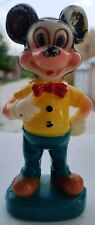 Vintage 1958 INGERSOLL Mickey Mouse WRIST WATCH US Time 30071 Figurine picture
