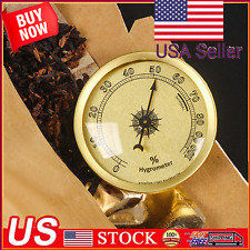 NEW Digital Analog Hygrometer Cigar Humidor Thermometer Temp Humidity Meter  picture