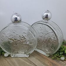 (2) Vintage Avon Liberty Dollar Coin Bottles Like The Silver Coin Stacker Gift  picture