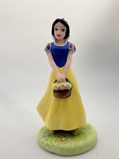 Vintage Walt Disney Snow White Porcelain Figurine Ornament FAST SHIPPING picture