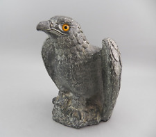 The Wolf Original Sculpture EAGLE Figurine Hand Carved Soapstone CANADA GUC picture