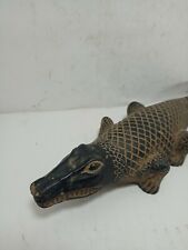 RARE ANCIENT EGYPTIAN ANTIQUE Statue Stone of Sobek Crocodiles Nile Protect picture