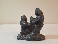 The Wolf Sculptures A Wolf Original Eskimo Inuit hunt seal Canada soapstone picture