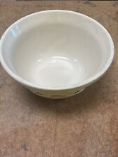 Longaberger Pottery Red Woven Traditions Large Mixing Bowl 12