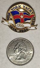 Vintage New York Yacht Club 150th Pin 1844- 1994 picture