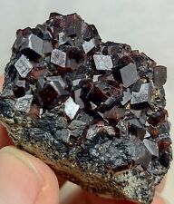 An Aesthetic Garnets Andradite Cluster 77 grams picture
