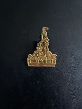 Disney Trading Pin Gold Cinderella Castle Fantasyland Area WDW Florida Project picture