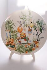 Vintage Mouse Birthday Party Porcelain Decorative Plate, Garden Theme, Nursey picture