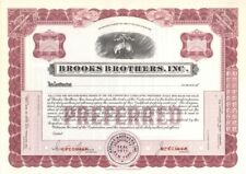 Brooks Brothers, Inc. - Specimen Stock Certificate - Specimen Stocks & Bonds picture