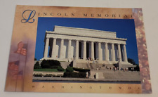 Capsco Signature Series Lincoln Memorial Washington D.C Postcard - Unused picture