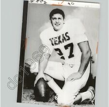 JAMES PATRICK HAPPY FELLER In TEXAS LONGHORNS Jersey FOOTBALL 1968 Press Photo picture