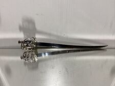 Franklin Mint 1:3 Scale Sword of The Silver Guard w/ Eagle Tempered Steel picture