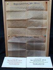 Magna Carta of King John of 1215 in Latin and translation w/remarks Documents picture