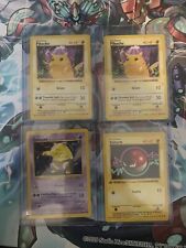 Vintage Pokémon Shadowless 4 Card Lot All Cards Pictured Included. NM-VLP picture